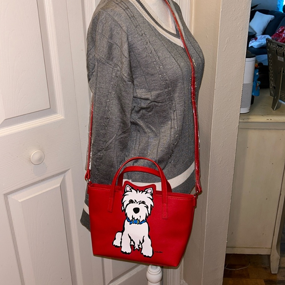 NWOT MARC TETRO CROSSBODY / TOTE see photos for one callout an opening edge
